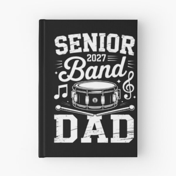 Item preview, Senior 2027 Band Dad Drum Percussion Music designed and sold by SuperAndSocial.