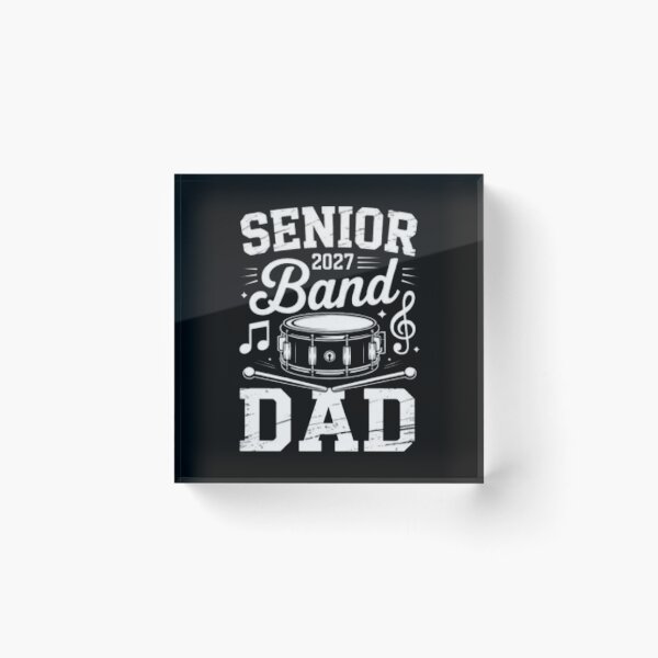 Item preview, Senior 2027 Band Dad Drum Percussion Music designed and sold by SuperAndSocial.