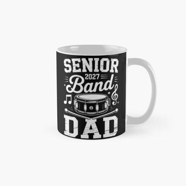 Item preview, Senior 2027 Band Dad Drum Percussion Music designed and sold by SuperAndSocial.