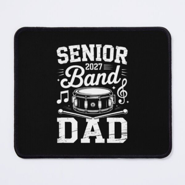 Item preview, Senior 2027 Band Dad Drum Percussion Music designed and sold by SuperAndSocial.