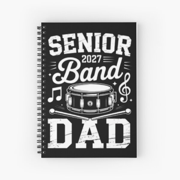 Item preview, Senior 2027 Band Dad Drum Percussion Music designed and sold by SuperAndSocial.
