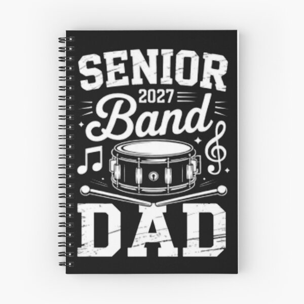 Item preview, Senior 2027 Band Dad Drum Percussion Music designed and sold by SuperAndSocial.