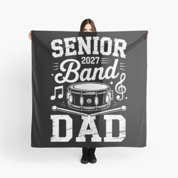Item preview, Senior 2027 Band Dad Drum Percussion Music designed and sold by SuperAndSocial.