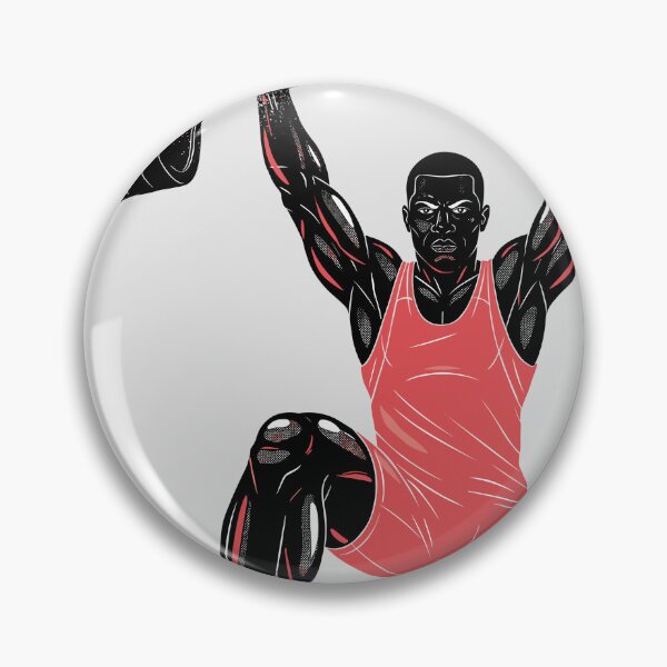 Item preview, Weightlifter Silhouette — Overhead Press Black designed and sold by 1RSN.