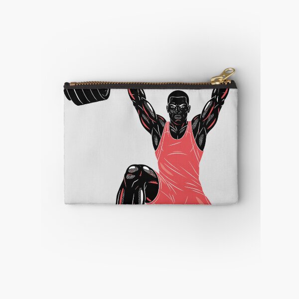 Item preview, Weightlifter Silhouette — Overhead Press Black designed and sold by 1RSN.