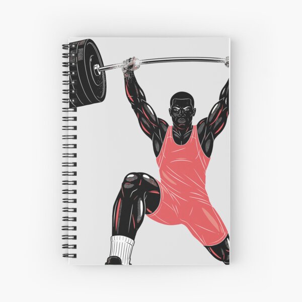 Item preview, Weightlifter Silhouette — Overhead Press Black designed and sold by 1RSN.