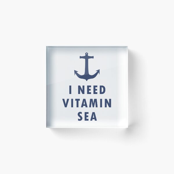 Item preview, I NEED VITAMIN SEA designed and sold by kailukask.