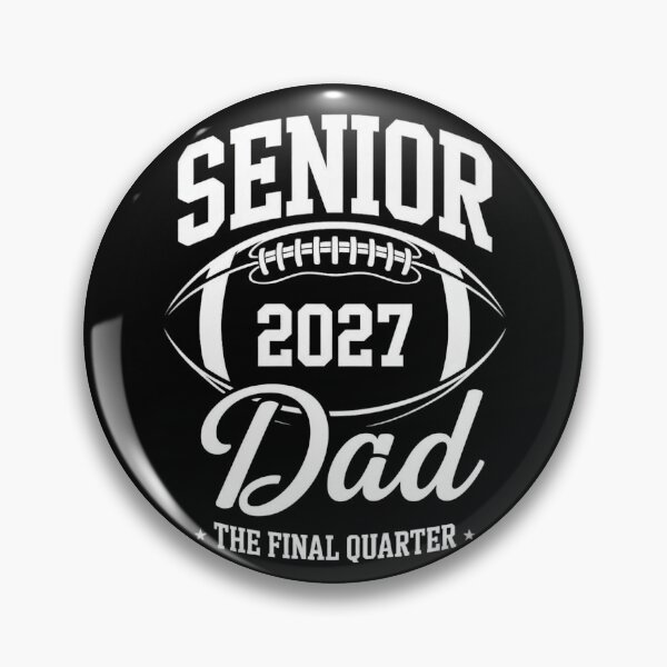 Item preview, Senior 2027 Dad Football The Final Quarter designed and sold by SuperAndSocial.