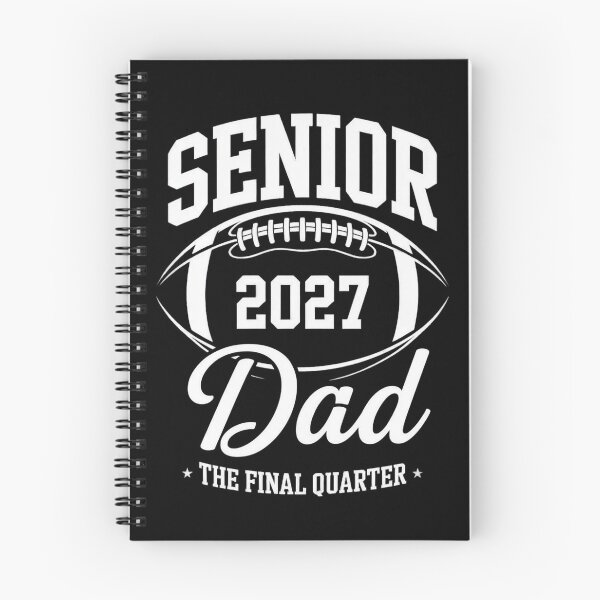 Item preview, Senior 2027 Dad Football The Final Quarter designed and sold by SuperAndSocial.