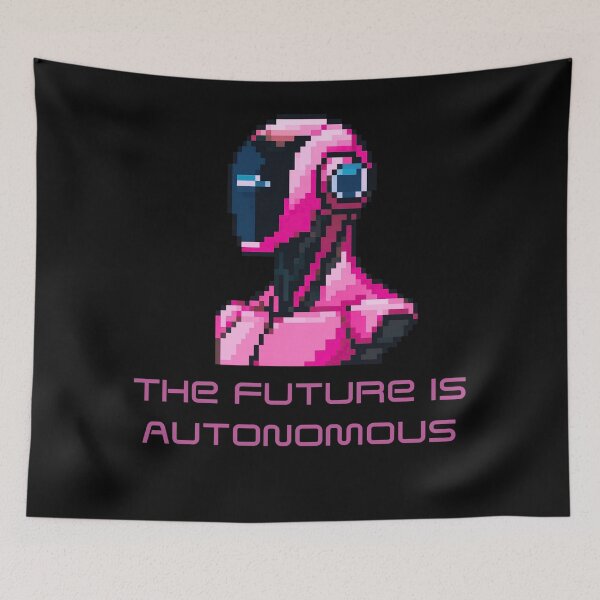 Item preview, Powered by AI Robot Design Futuristic Artificial Intelligence Tech Aesthetic Machine Learning Cyberpunk Graphic designed and sold by TEEJAMBOREE.
