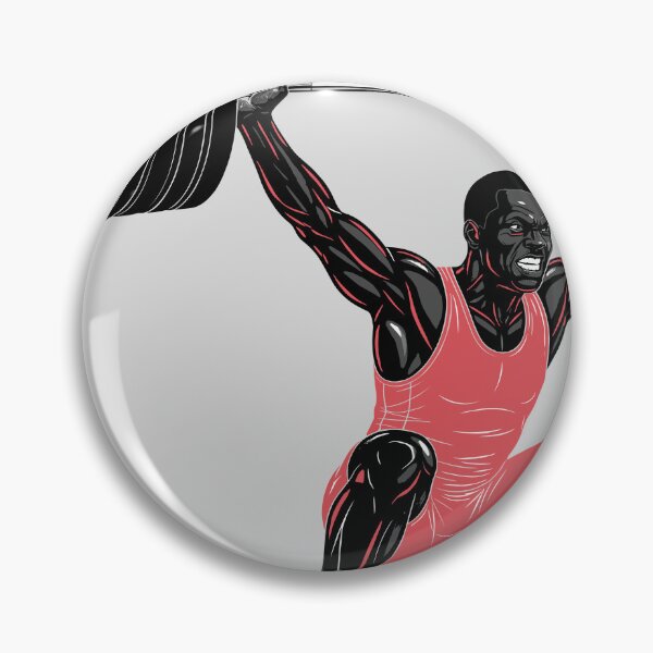 Item preview, Weightlifter Silhouette — Red Edition V1 designed and sold by 1RSN.