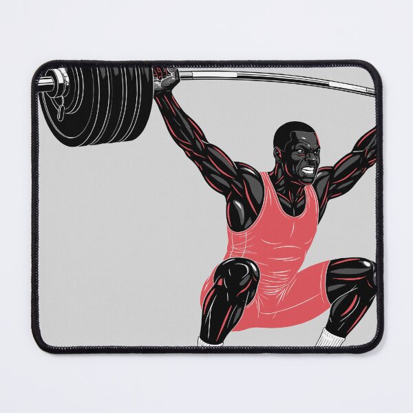 Item preview, Weightlifter Silhouette — Red Edition V1 designed and sold by 1RSN.