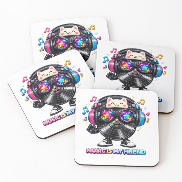 Item preview, Music Cat Companion designed and sold by  ZenRave Designs.