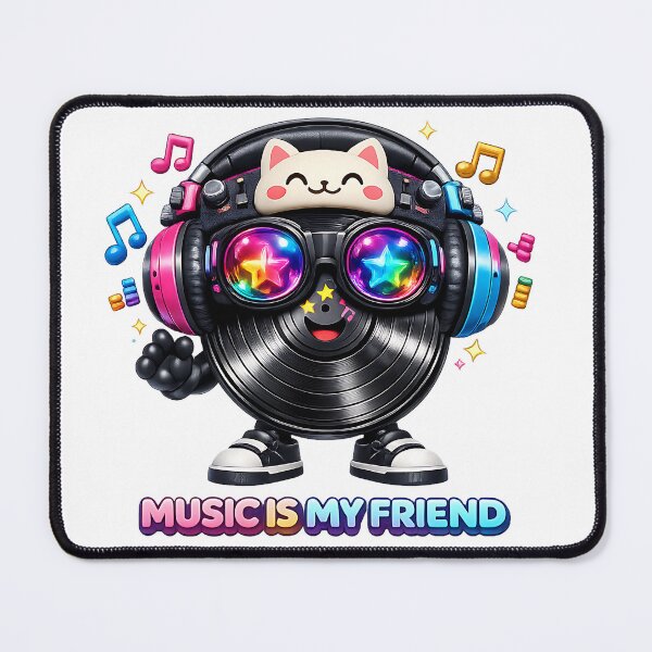 Item preview, Music Cat Companion designed and sold by ZenRave Designs.
