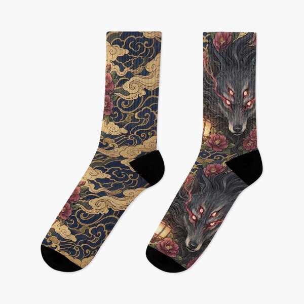 Item preview, Fenrir and the Scarlet Camellia Bloom designed and sold by CalyCollab.