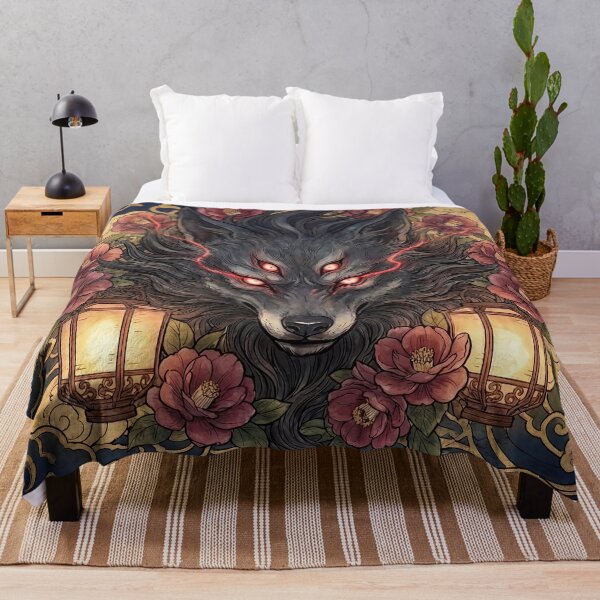 Item preview, Fenrir and the Scarlet Camellia Bloom designed and sold by CalyCollab.