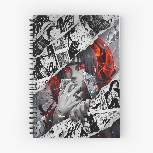 Artikelvorschau, Itachi Uchiha Mangekyo Sharingan Collage | Naruto Shippuden Dark Anime Fan Art entworfen und verkauft von Dyan4.
