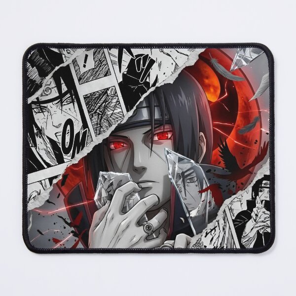 Item preview, Itachi Uchiha Mangekyo Sharingan Collage | Naruto Shippuden Dark Anime Fan Art designed and sold by Dyan4.