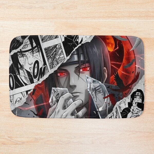 Artikelvorschau, Itachi Uchiha Mangekyo Sharingan Collage | Naruto Shippuden Dark Anime Fan Art entworfen und verkauft von Dyan4.
