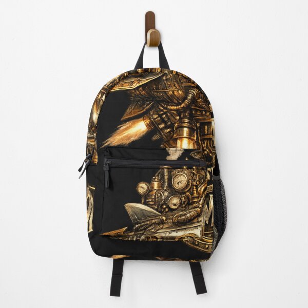 Item preview, The Time Machine Retro Rocket | Vintage Tartarian Steampunk Capsule Art designed and sold by Emoji Emblems.