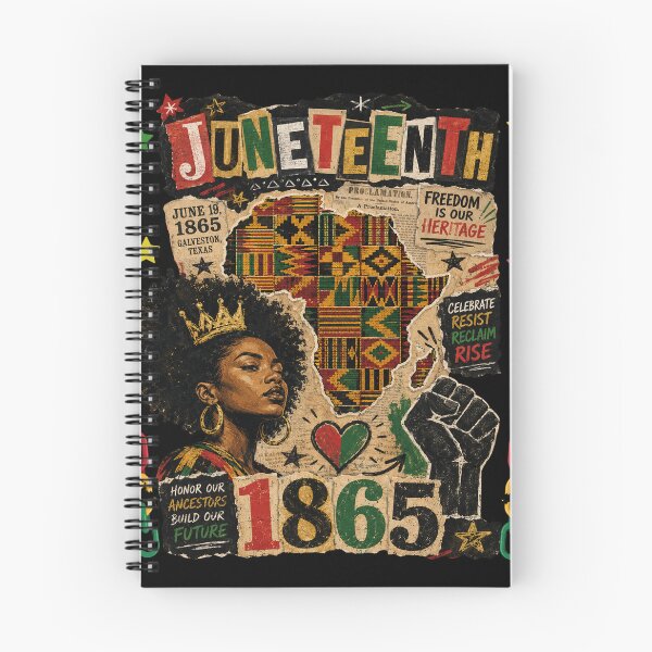 Item preview, Juneteenth 1865 Afro Black Queen | African map | Black power fist designed and sold by Youngkev-arts.