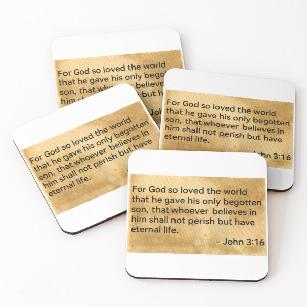 Item preview, John 3:16 designed and sold by di-Vera-Rosati.
