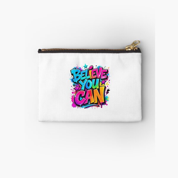 Item preview, Believe You Can Graffiti Neon Motivation Design | Colorful Streetwear Aesthetic designed and sold by allin14fun.