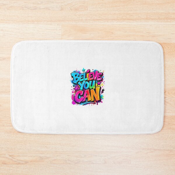 Item preview, Believe You Can Graffiti Neon Motivation Design | Colorful Streetwear Aesthetic designed and sold by allin14fun.