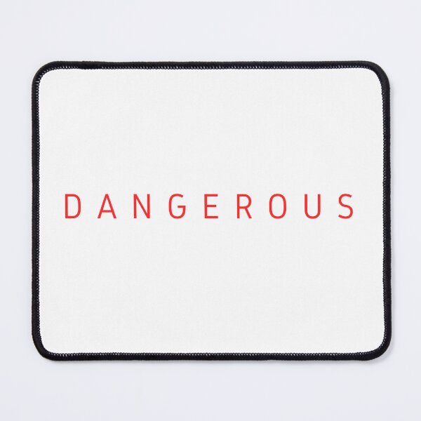 Item preview, DANGEROUS – Bold Typography Design designed and sold by KleanGirlAesthetics.