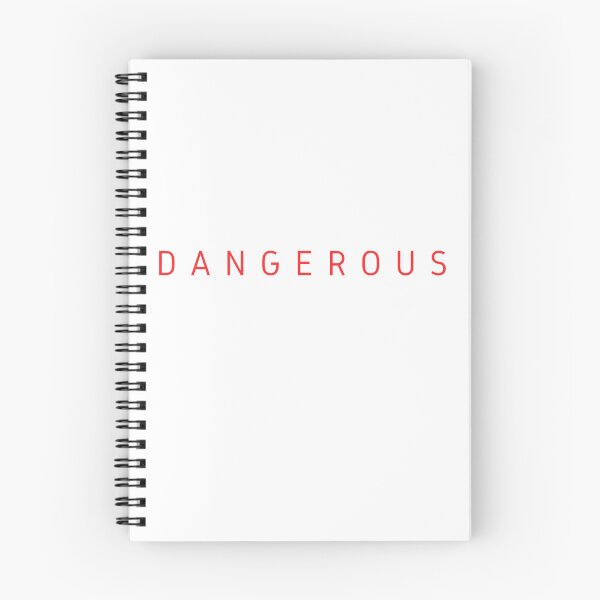 Item preview, DANGEROUS – Bold Typography Design designed and sold by KleanGirlAesthetics.