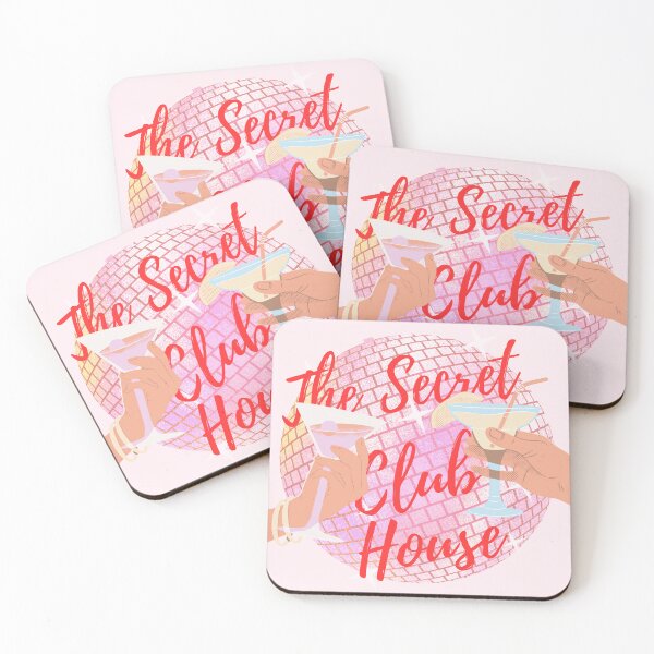 Item preview, The Secret Club House - Pink Disco Ball Martini Toast designed and sold by SilverSeaBKK.