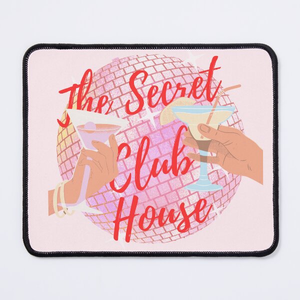 Item preview, The Secret Club House - Pink Disco Ball Martini Toast designed and sold by SilverSeaBKK.