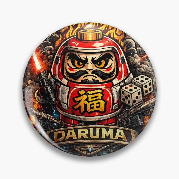 Item preview, DARUMA : The Last Lucky Warrior designed and sold by pecussoul.