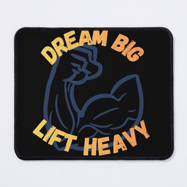 Item preview, Dream Big, Lift Heavy designed and sold by GlowAndGrindCo.