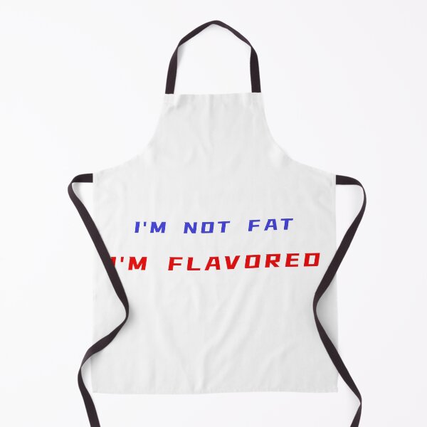 Item preview, I'm Not Fat I'm Flavored T-Shirt – Funny Plus Size Tee | Uncle Jichuan designed and sold by Uncle-Jichuan.