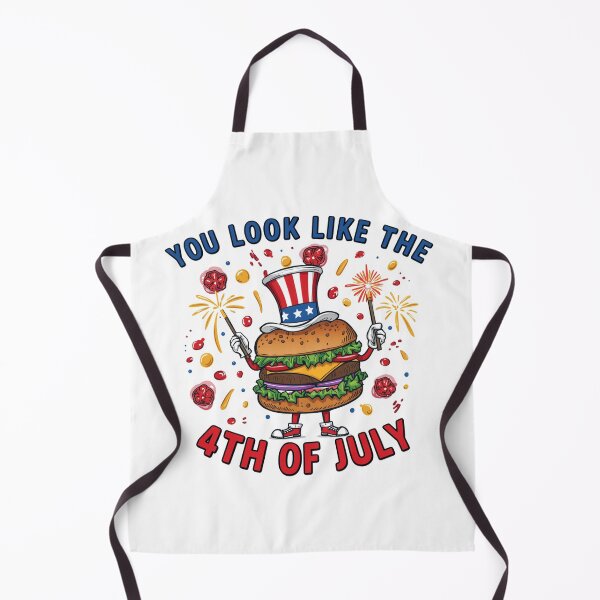Item preview, Pop Art 4th of July Cheeseburger designed and sold by Bzimki.