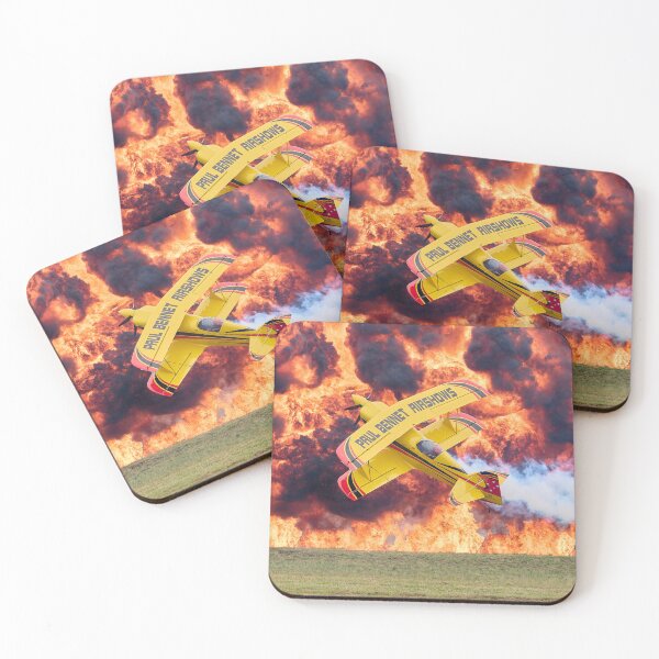 Item preview, Paul Bennet Wolf Pitts biplane — wall of fire designed and sold by MartinCutter.