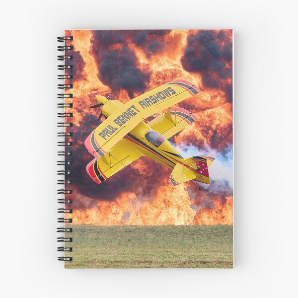 Item preview, Paul Bennet Wolf Pitts biplane — wall of fire designed and sold by MartinCutter.