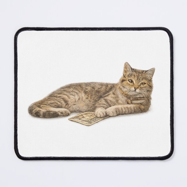 Item preview, Beautiful Tartarian Royal Cat - Cat Thinking - Visualise Invisible designed and sold by VisualiseIt.