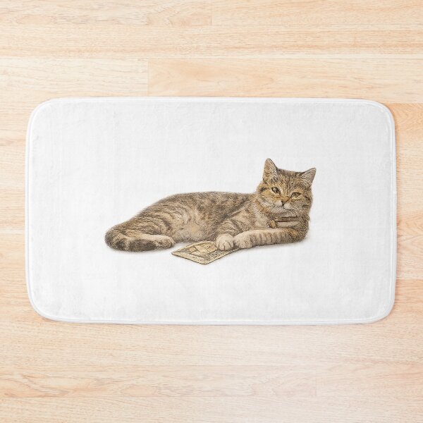Item preview, Beautiful Tartarian Royal Cat - Cat Thinking - Visualise Invisible designed and sold by VisualiseIt.