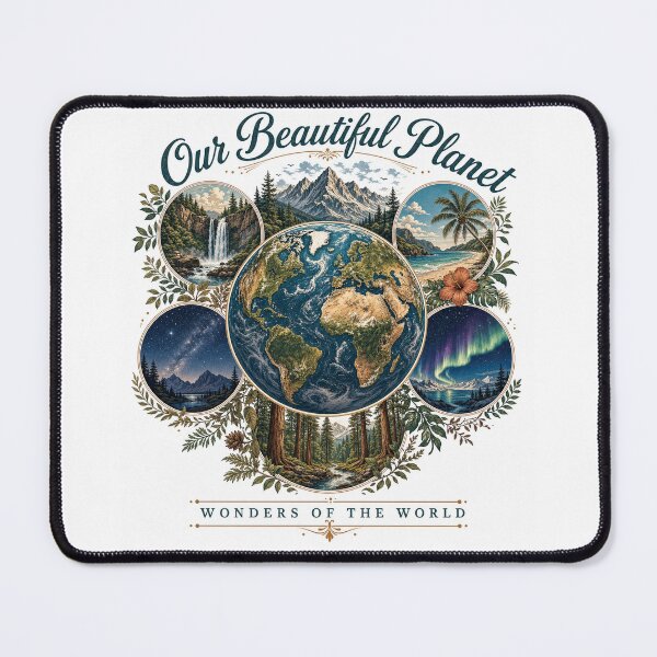 Item preview, Planet Earth First Nature Mountain Eco T-Shirt designed and sold by WornWildCo.
