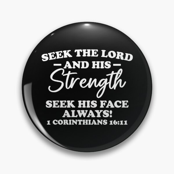 Item preview, 1 Corinthians 16 11 Bible Verse Christian designed and sold by KD Merch.
