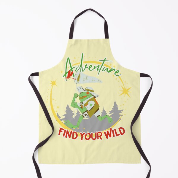 Item preview, Adventure Find Your Wild - Retro Explorer Frog designed and sold by SilverSeaBKK.