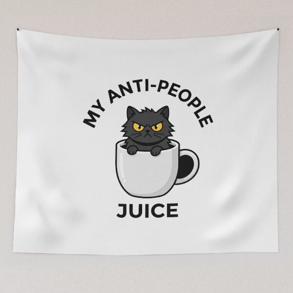 Item preview, Cute Angry Cat Pre-Caffeine Juice Funny Decal designed and sold by Mr-wow.