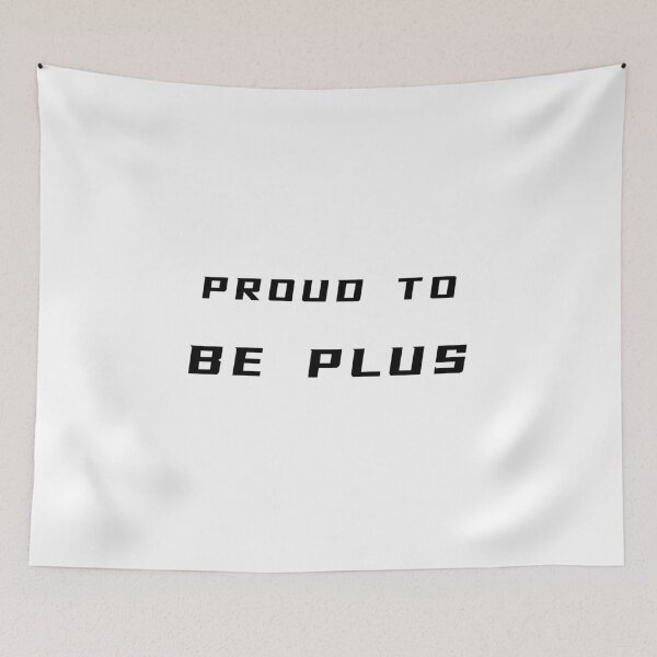 Item preview, Proud To Be Plus T-Shirt – Plus Size Pride Tee | Uncle Jichuan designed and sold by Uncle-Jichuan.
