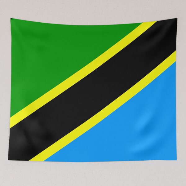 Item preview, Flag Of Tanzania TZ designed and sold by shitpostee.