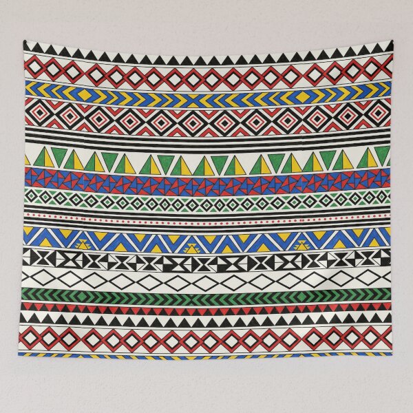 Item preview, Sovereign Triangles: Authentic Zulu-Inspired Geometric Pattern Art designed and sold by FreiherrPK.
