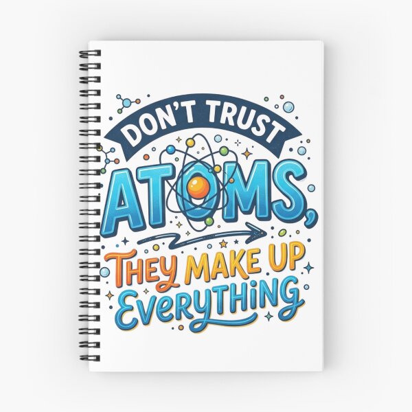 Item preview, Don't trust atoms designed and sold by JustCrafted.