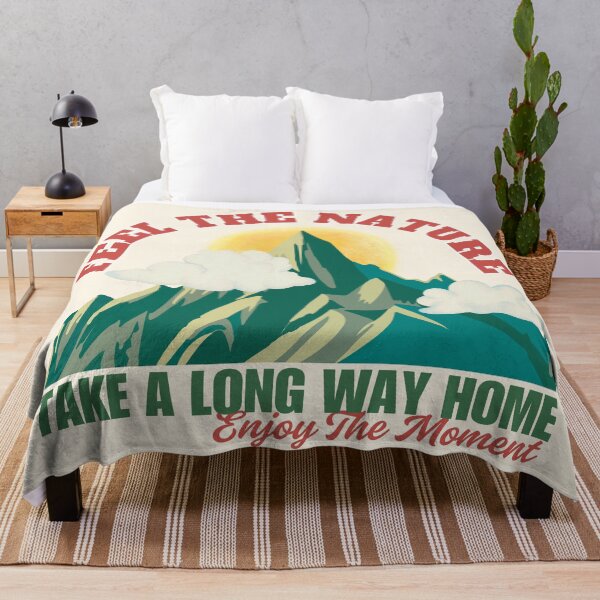 Item preview, Feel The Nature Mountain Sun - Take A Long Way Home designed and sold by SilverSeaBKK.