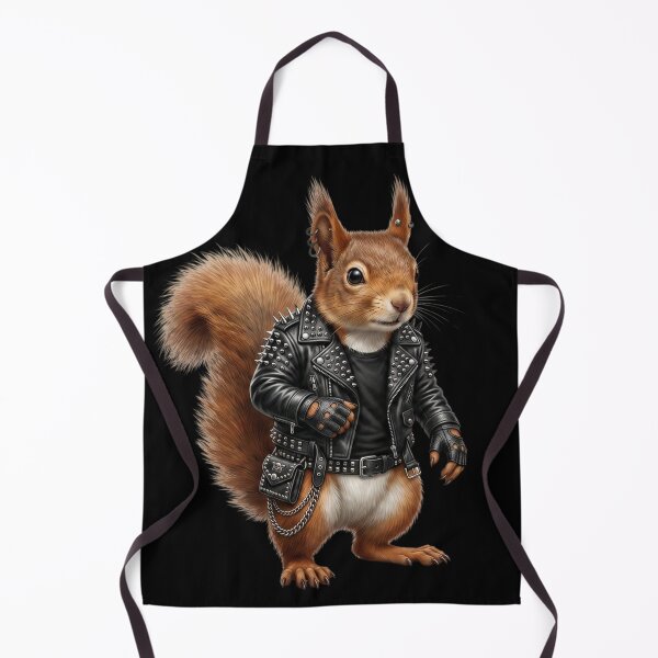 Item preview, Heavy Metal Squirrel: Realistic Rocker Design designed and sold by Wild Hare.